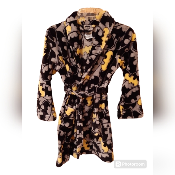 Batman Plush Robe Size Large (10) - Picture 1 of 12